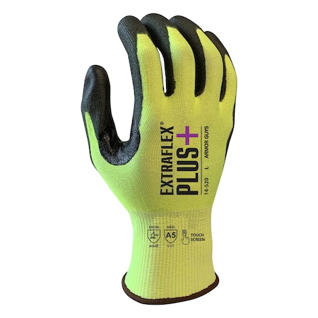 Armor Guys Cut Resistant Gloves, Cut Level A5 , Polyurethane Palm , XL 12 PK 14-520-XL